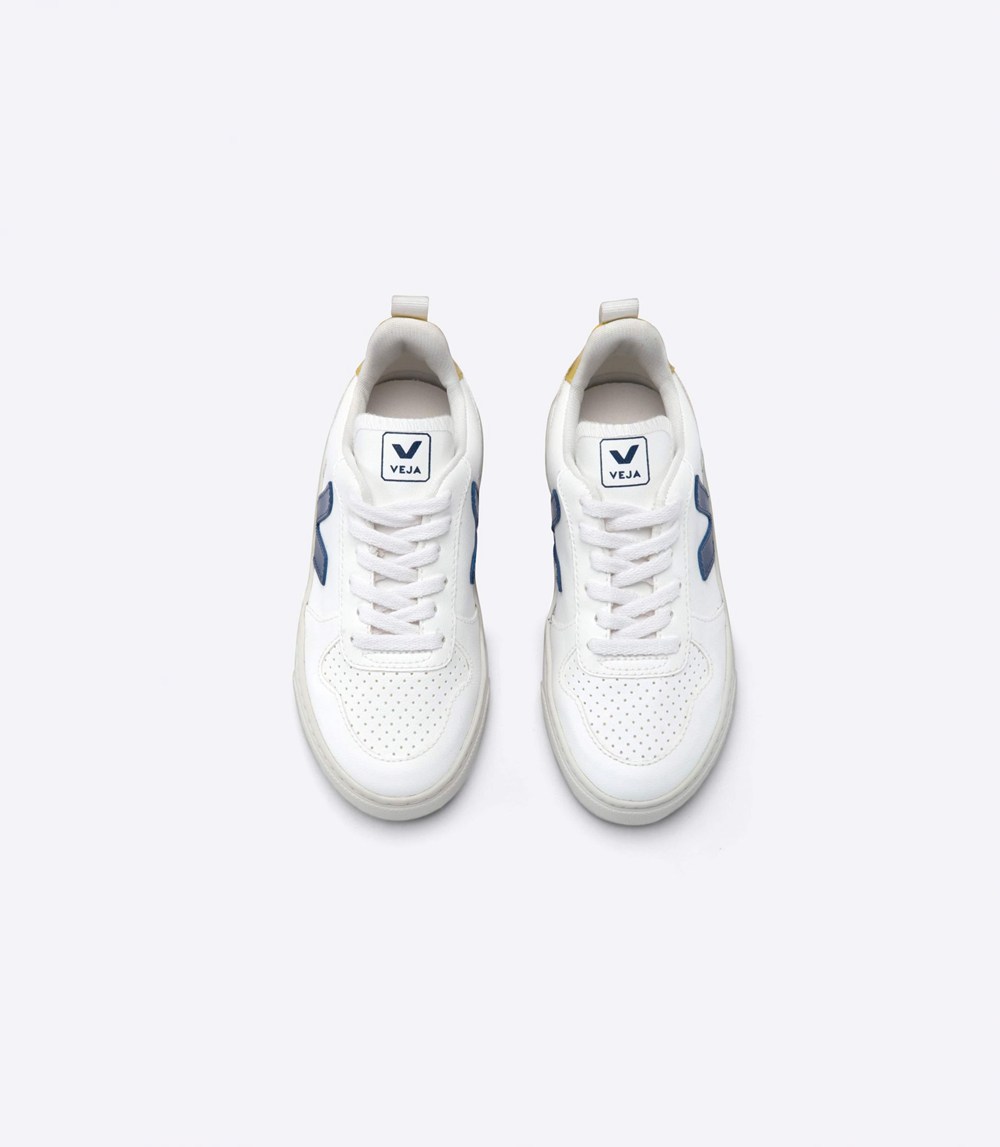 Veja Sneakers Kids - V-10 Cwl - White - 0893GMRDO